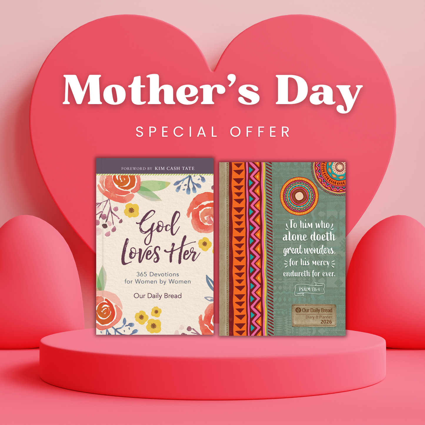Mother's Day Special (God Loves Her With Free Planner)