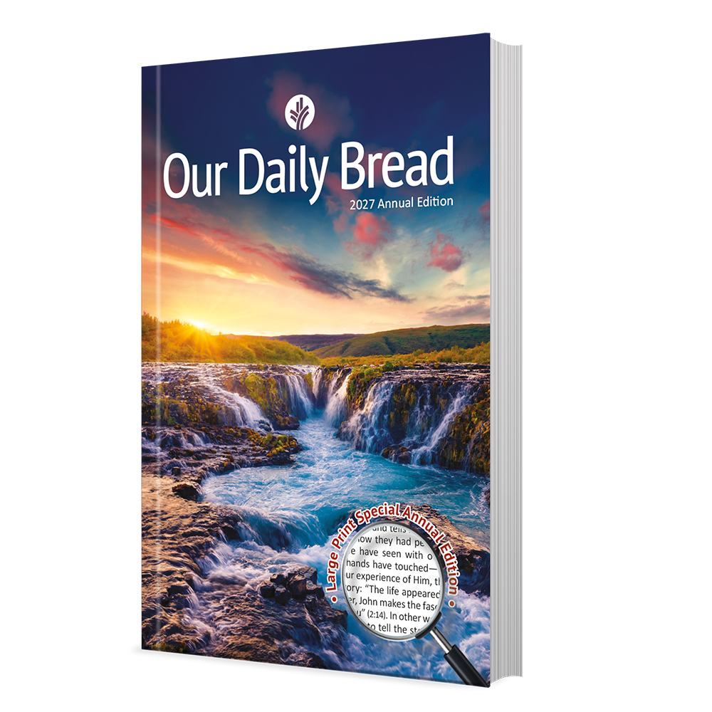 OUR DAILY BREAD 2027 Annual Edition (Large Print)