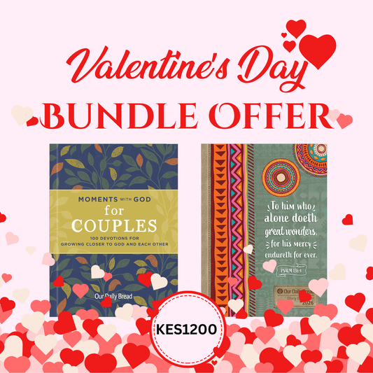Valentine's Day Bundle Offer | Moments With God for Couples & 2026 Planner
